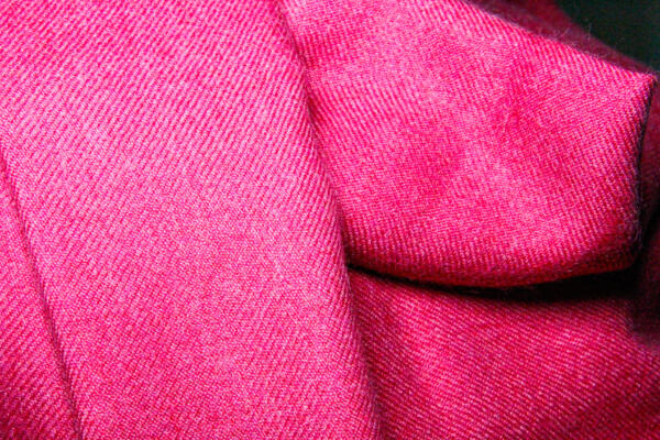 100% Baby Alpaca Amaranth Blanket - Image 2